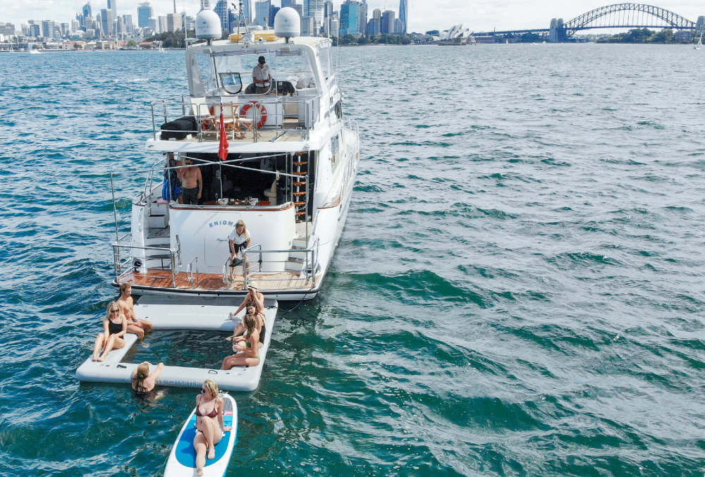 Enigma Water Toys including SUPs Pool Pontoon and Sun Chill (9)