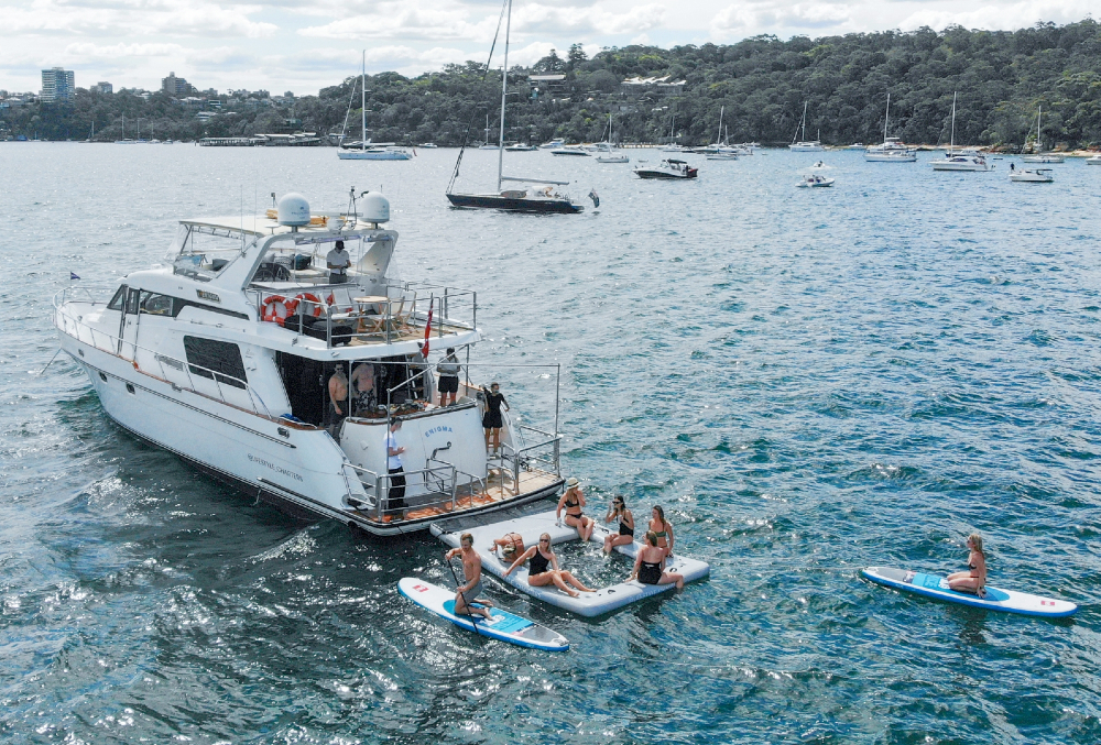 Enigma Water Toys including SUPs Pool Pontoon and Sun Chill (2)
