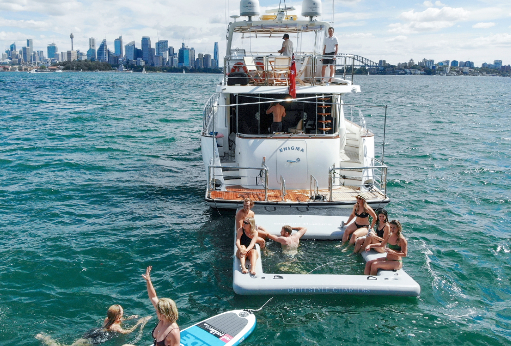 Enigma Water Toys including SUPs Pool Pontoon and Sun Chill (1)