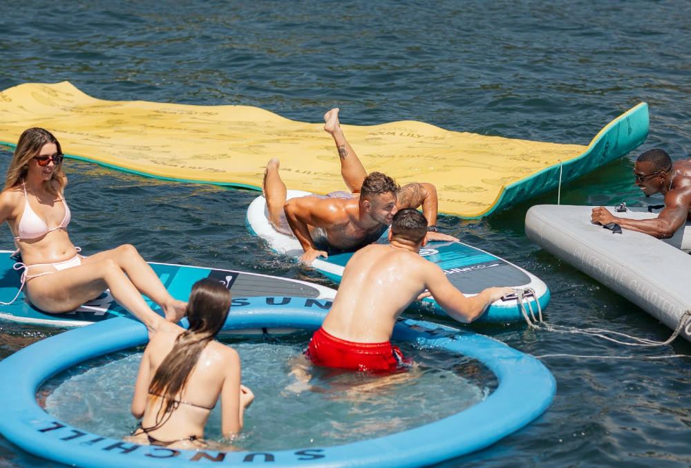 Enigma Water Toys including SUPs Pool Pontoon and Sun Chill (12)